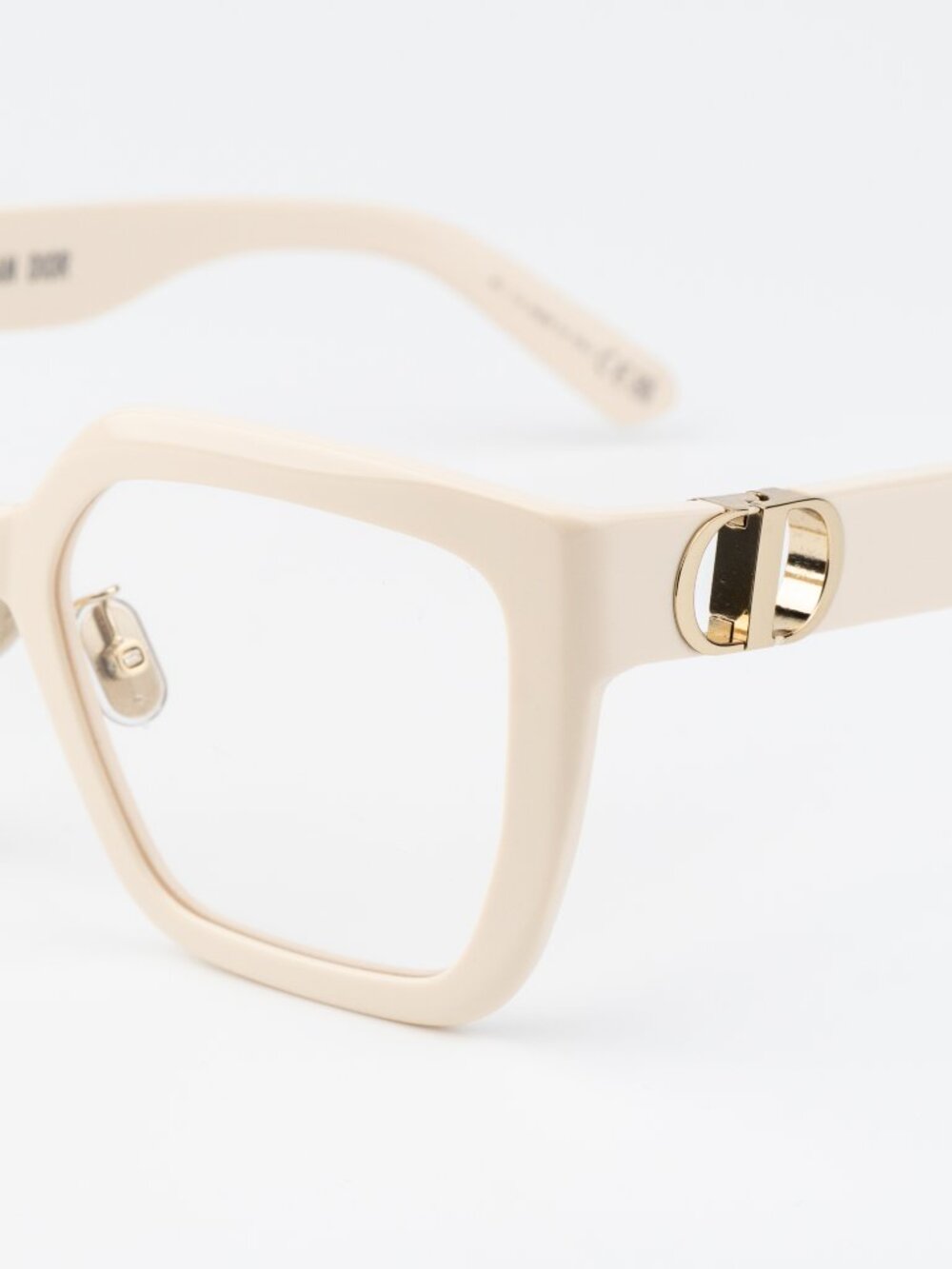 Dior Women Eyeglasses Ivory Butterfly 30MONTAIGNEO S1F 9500 NEW AUTHENTIC - Picture 5 of 10